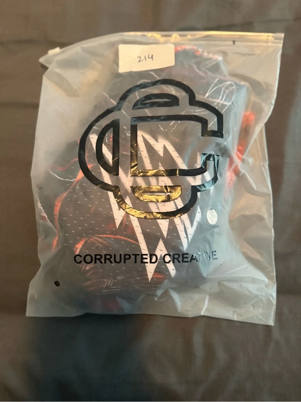 Corrupted Creative bold superhero